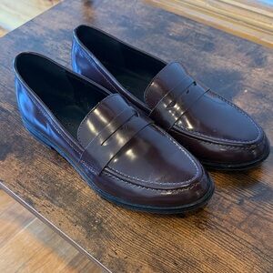Banana Republic Dark Brown Genuine Leather Loafers
